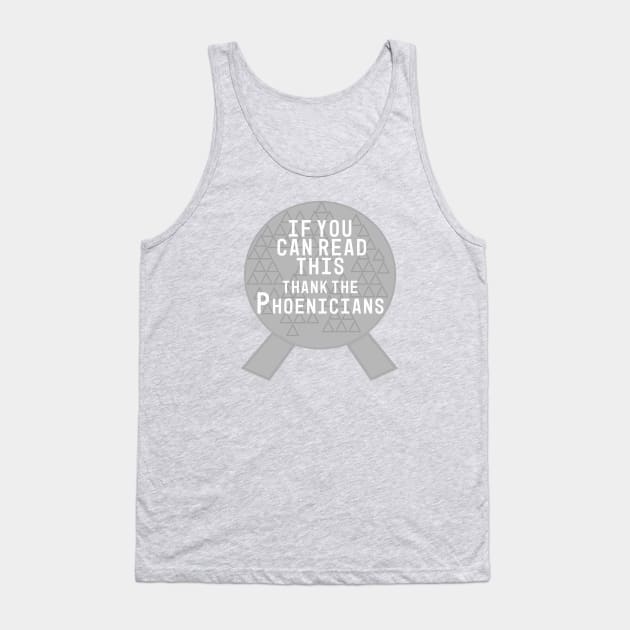Thank the Phoenicians Tank Top by AGirl95